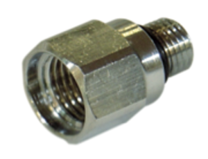 Adapter male 3/8unf - female 1/2 unf