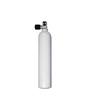 Luxfer aluminium 3 liter / mono kraan