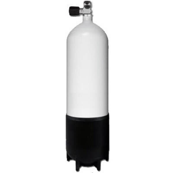 Mono cilinder staal 10 Liter 230 Bar