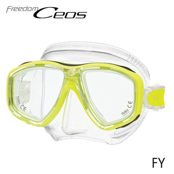 Tusa freedom Ceos masker / transparant siliconen