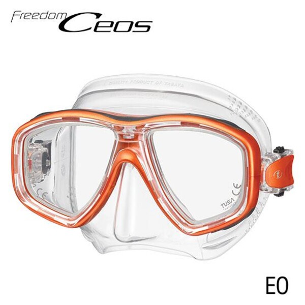 Tusa freedom Ceos masker / transparant siliconen