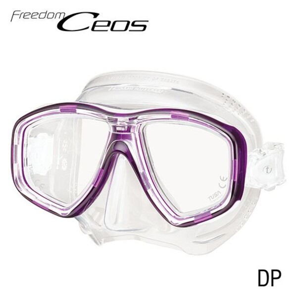 Tusa freedom Ceos masker / transparant siliconen