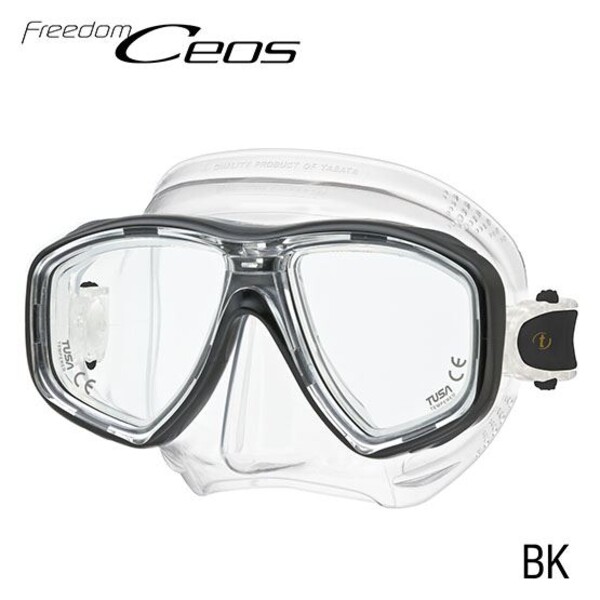 Tusa freedom Ceos masker / transparant siliconen