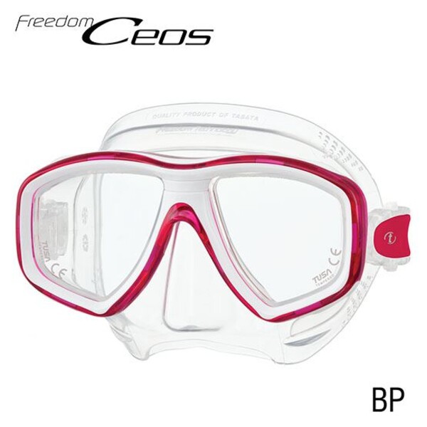 Tusa freedom Ceos masker / transparant siliconen