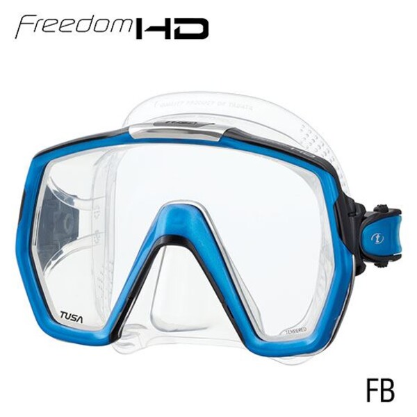 Tusa Freedom HD masker / transparant siliconen